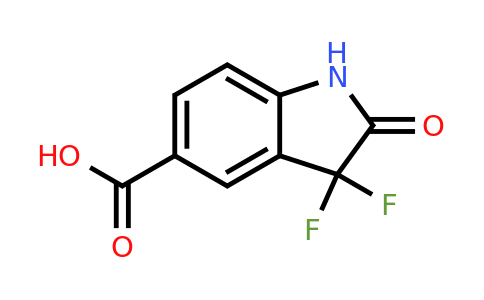 CAS 1706456-26-9 | 3,3-Difluoro-2-oxoindoline-5-carboxylic acid