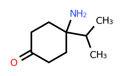 CAS 1706458-04-9 | 4-amino-4-(propan-2-yl)cyclohexan-1-one