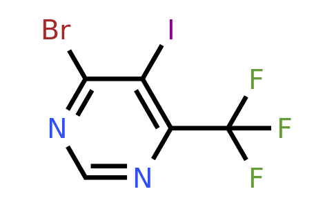 CAS 1706458-44-7 | 4-Bromo-5-iodo-6-(trifluoromethyl)pyrimidine