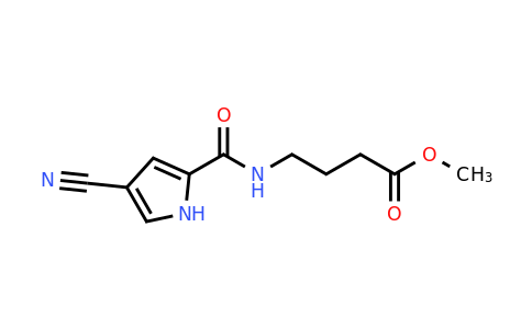 CAS 1706459-31-5 | Methyl 4-(4-cyano-1H-pyrrole-2-carboxamido)butanoate