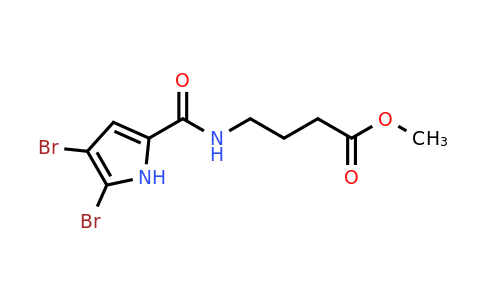 CAS 1706460-02-7 | Methyl 4-(4,5-dibromo-1H-pyrrole-2-carboxamido)butanoate