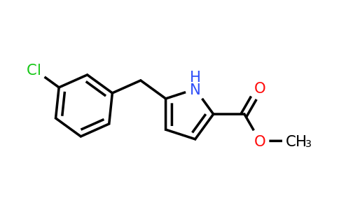 CAS 1706460-19-6 | Methyl 5-(3-chlorobenzyl)-1H-pyrrole-2-carboxylate