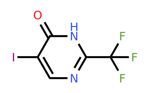 5-Iodo-2-(trifluoromethyl)pyrimidin-4(3H)-one