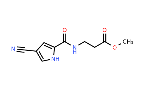 CAS 1706464-76-7 | Methyl 3-(4-cyano-1H-pyrrole-2-carboxamido)propanoate