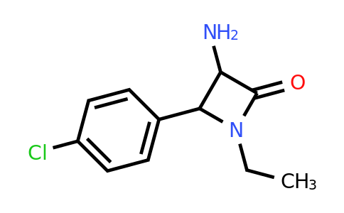 CAS 1706532-42-4 | 3-Amino-4-(4-chlorophenyl)-1-ethylazetidin-2-one