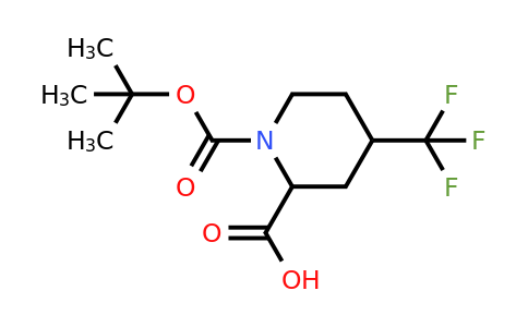 CAS 1706541-29-8 | 1-tert-butoxycarbonyl-4-(trifluoromethyl)piperidine-2-carboxylic acid