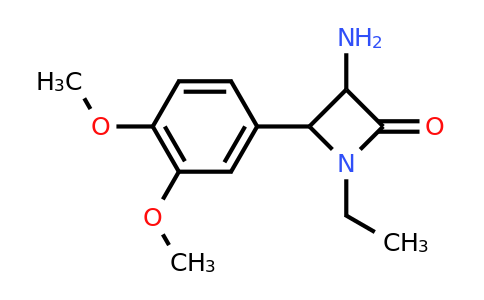 CAS 1706583-15-4 | 3-Amino-4-(3,4-dimethoxyphenyl)-1-ethylazetidin-2-one