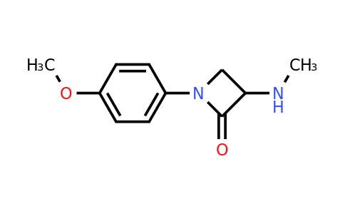CAS 1706651-37-7 | 1-(4-Methoxyphenyl)-3-(methylamino)azetidin-2-one