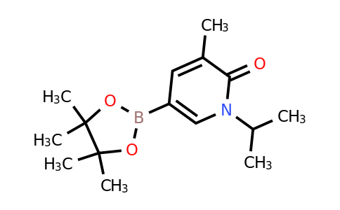 CAS 1706754-37-1 | 1-Isopropyl-3-methyl-5-(4,4,5,5-tetramethyl-1,3,2-dioxaborolan-2-YL)pyridin-2(1H)-one