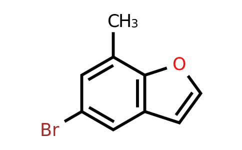 CAS 170681-91-1 | 5-Bromo-7-methyl-1-benzofuran
