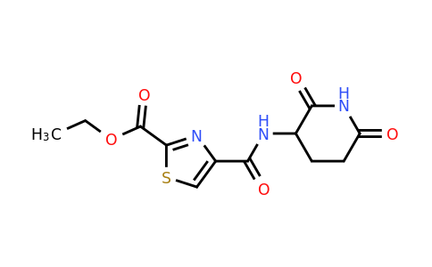 CAS 1707113-91-4 | ethyl 4-[(2,6-dioxopiperidin-3-yl)carbamoyl]-1,3-thiazole-2-carboxylate