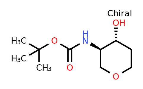 CAS 1707290-11-6 | tert-butyl N-[(3R,4R)-4-hydroxyoxan-3-yl]carbamate