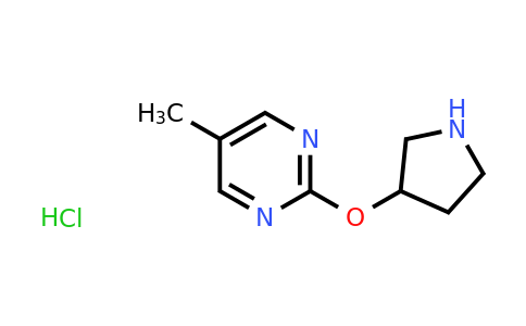 CAS 1707358-54-0 | 5-Methyl-2-(pyrrolidin-3-yloxy)pyrimidine hydrochloride