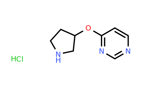 CAS 1707361-79-2 | 4-(Pyrrolidin-3-yloxy)pyrimidine hydrochloride