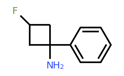 CAS 1707364-78-0 | 3-Fluoro-1-phenylcyclobutanamine