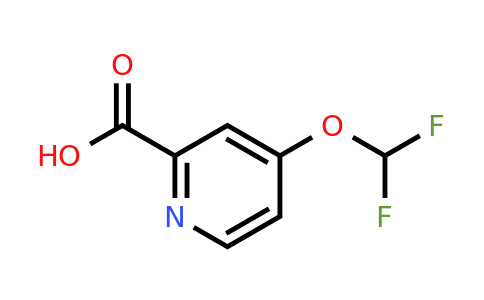 CAS 1707365-38-5 | 4-(Difluoromethoxy)picolinic acid