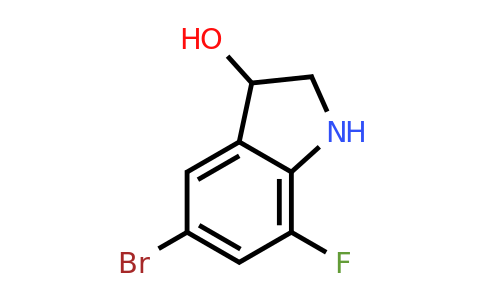 CAS 1707365-85-2 | 5-Bromo-7-fluoroindolin-3-ol