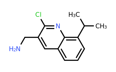 CAS 1707371-43-4 | (2-Chloro-8-isopropylquinolin-3-yl)methanamine