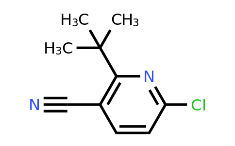 CAS 1707371-95-6 | 2-(tert-Butyl)-6-chloronicotinonitrile