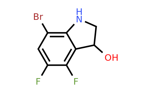 CAS 1707374-08-0 | 7-Bromo-4,5-difluoroindolin-3-ol