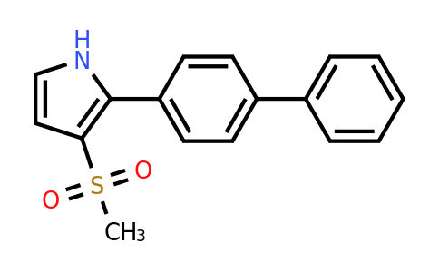CAS 1707379-25-6 | 2-([1,1'-Biphenyl]-4-yl)-3-(methylsulfonyl)-1H-pyrrole