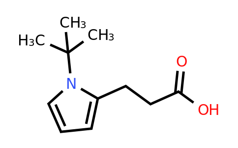 CAS 1707379-49-4 | 3-(1-(tert-Butyl)-1H-pyrrol-2-yl)propanoic acid