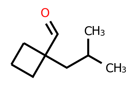 CAS 1707391-35-2 | 1-(2-methylpropyl)cyclobutane-1-carbaldehyde
