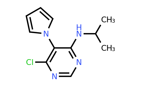 6-Chloro-N-isopropyl-5-(1H-pyrrol-1-yl)pyrimidin-4-amine