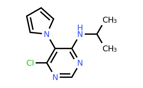 CAS 1707405-54-6 | 6-Chloro-N-isopropyl-5-(1H-pyrrol-1-yl)pyrimidin-4-amine