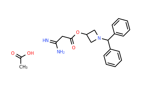 CAS 170749-59-4 | 1-(diphenylmethyl)azetidin-3-yl 2-carbamimidoylacetate acetate