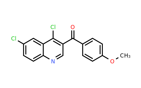 CAS 1707562-63-7 | (4,6-Dichloroquinolin-3-yl)(4-methoxyphenyl)methanone