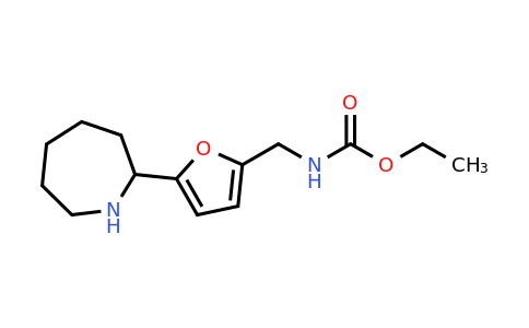 CAS 1707563-31-2 | Ethyl ((5-(azepan-2-yl)furan-2-yl)methyl)carbamate