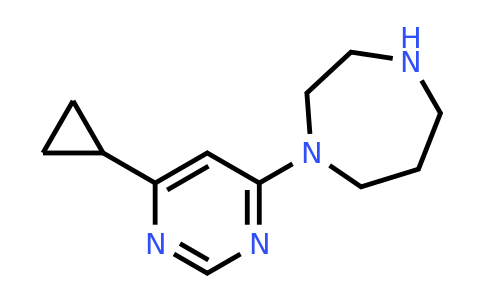 CAS 1707566-42-4 | 1-(6-Cyclopropylpyrimidin-4-yl)-1,4-diazepane