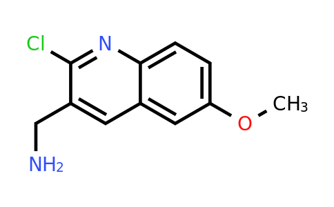 CAS 1707567-26-7 | (2-Chloro-6-methoxyquinolin-3-yl)methanamine