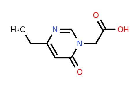 CAS 1707567-39-2 | 2-(4-Ethyl-6-oxopyrimidin-1(6H)-yl)acetic acid