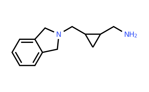 CAS 1707568-73-7 | (2-(Isoindolin-2-ylmethyl)cyclopropyl)methanamine