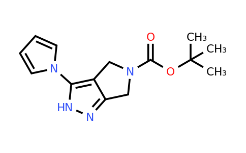 CAS 1707571-00-3 | tert-Butyl 3-(1H-pyrrol-1-yl)-4,6-dihydropyrrolo[3,4-c]pyrazole-5(2H)-carboxylate