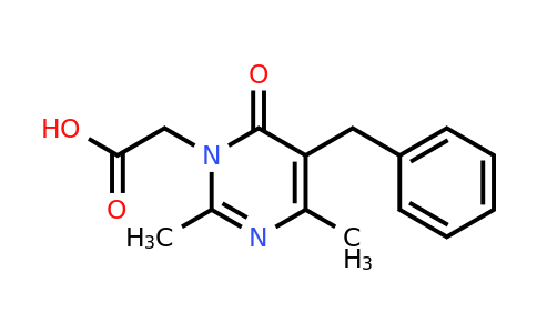 CAS 1707571-68-3 | 2-(5-Benzyl-2,4-dimethyl-6-oxopyrimidin-1(6H)-yl)acetic acid