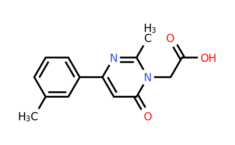 CAS 1707571-70-7 | 2-(2-Methyl-6-oxo-4-(m-tolyl)pyrimidin-1(6H)-yl)acetic acid