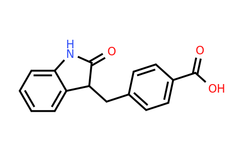 CAS 1707571-73-0 | 4-((2-Oxoindolin-3-yl)methyl)benzoic acid