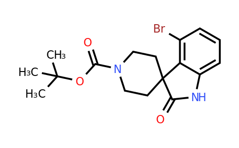CAS 1707580-82-2 | tert-Butyl 4-bromo-2-oxospiro[indoline-3,4'-piperidine]-1'-carboxylate