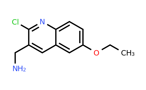 CAS 1707584-46-0 | (2-Chloro-6-ethoxyquinolin-3-yl)methanamine