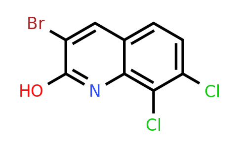 CAS 1707585-80-5 | 3-Bromo-7,8-dichloroquinolin-2-ol