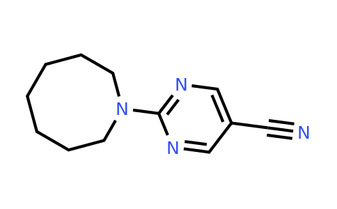 CAS 1707586-61-5 | 2-(Azocan-1-yl)pyrimidine-5-carbonitrile