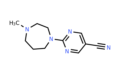 CAS 1707587-17-4 | 2-(4-Methyl-1,4-diazepan-1-yl)pyrimidine-5-carbonitrile