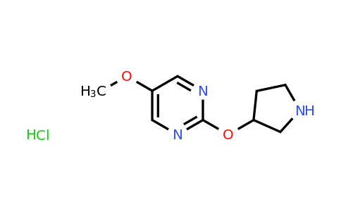 CAS 1707602-57-0 | 5-Methoxy-2-(pyrrolidin-3-yloxy)pyrimidine hydrochloride