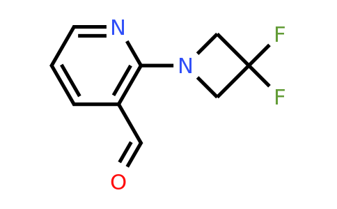 CAS 1707605-02-4 | 2-(3,3-Difluoroazetidin-1-yl)nicotinaldehyde