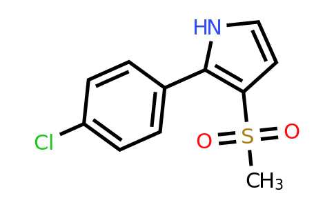 CAS 1707605-62-6 | 2-(4-Chlorophenyl)-3-(methylsulfonyl)-1H-pyrrole