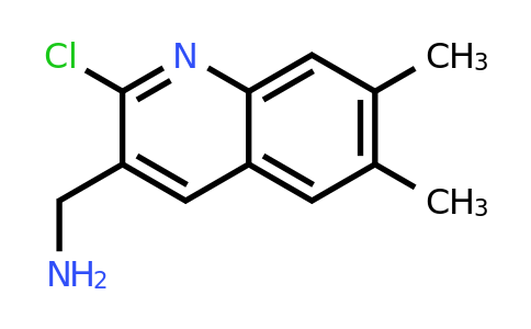 CAS 1707609-11-7 | (2-Chloro-6,7-dimethylquinolin-3-yl)methanamine