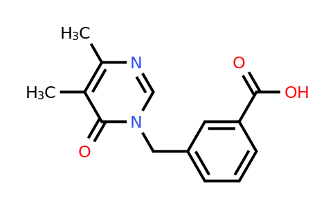 CAS 1707668-29-8 | 3-((4,5-Dimethyl-6-oxopyrimidin-1(6H)-yl)methyl)benzoic acid